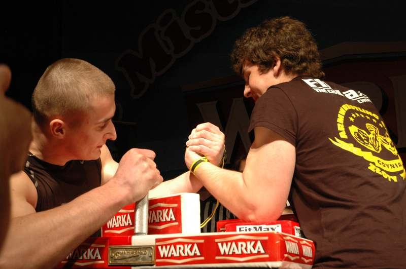 Mistrzostwa Polski 2008 - Lewa ręka # Siłowanie na ręce # Armwrestling # Armpower.net