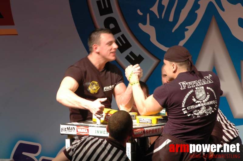 Mistrzostwa Polski 2008 - Lewa ręka # Armwrestling # Armpower.net