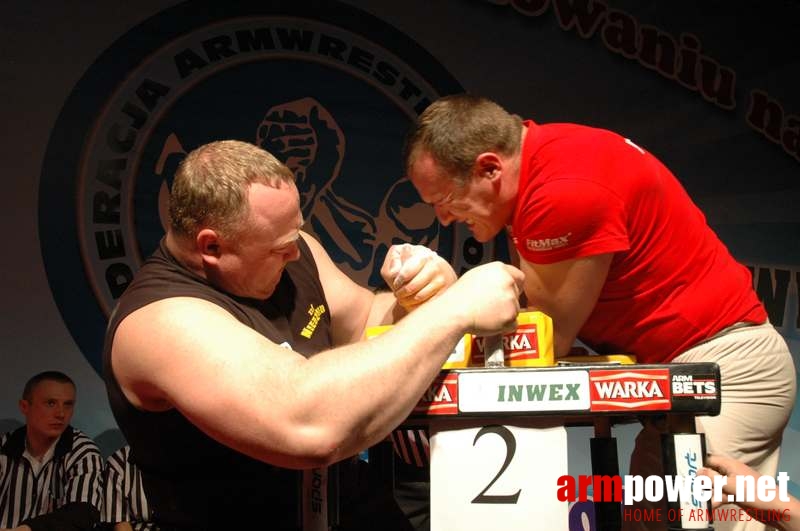 Mistrzostwa Polski 2008 - Lewa ręka # Siłowanie na ręce # Armwrestling # Armpower.net