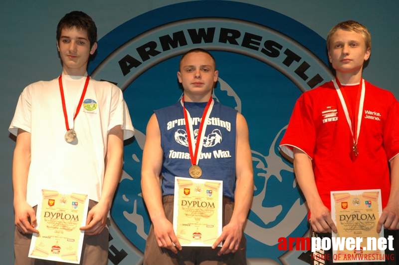 Mistrzostwa Polski 2008 - Lewa ręka # Siłowanie na ręce # Armwrestling # Armpower.net