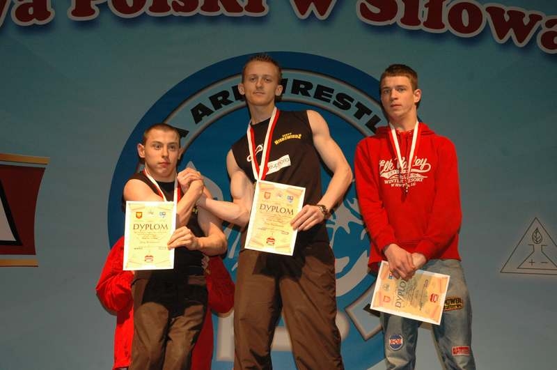 Mistrzostwa Polski 2008 - Lewa ręka # Siłowanie na ręce # Armwrestling # Armpower.net