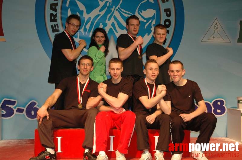 Mistrzostwa Polski 2008 - Lewa ręka # Siłowanie na ręce # Armwrestling # Armpower.net