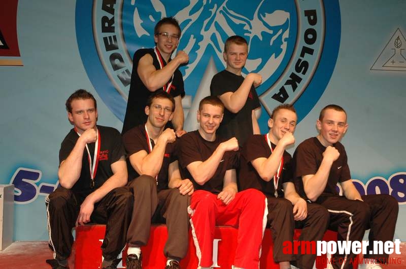 Mistrzostwa Polski 2008 - Lewa ręka # Siłowanie na ręce # Armwrestling # Armpower.net