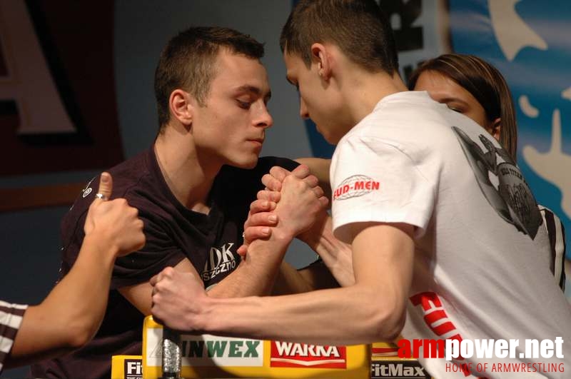 Mistrzostwa Polski 2008 - Prawa ręka # Armwrestling # Armpower.net