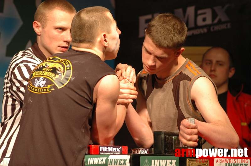 Mistrzostwa Polski 2008 - Prawa ręka # Siłowanie na ręce # Armwrestling # Armpower.net