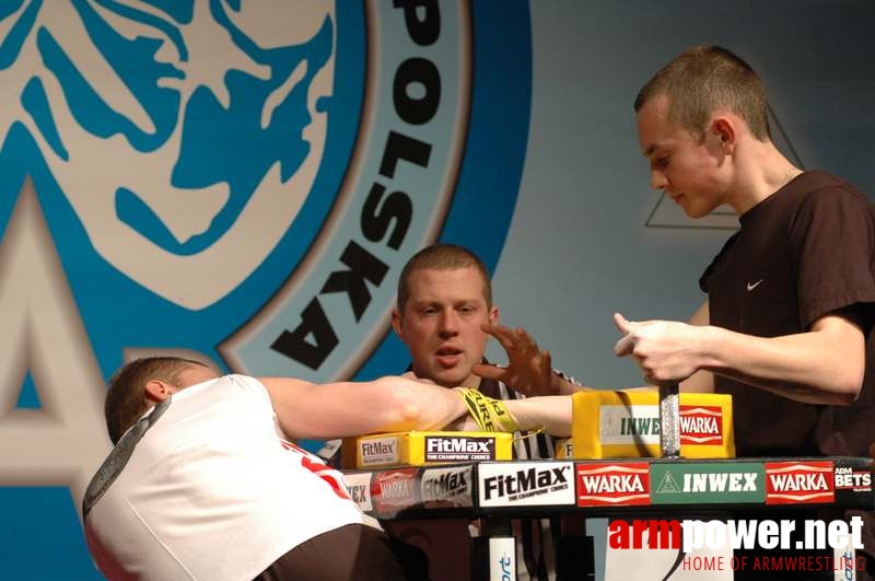 Mistrzostwa Polski 2008 - Prawa ręka # Armwrestling # Armpower.net