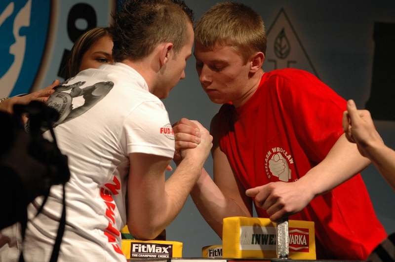 Mistrzostwa Polski 2008 - Prawa ręka # Armwrestling # Armpower.net