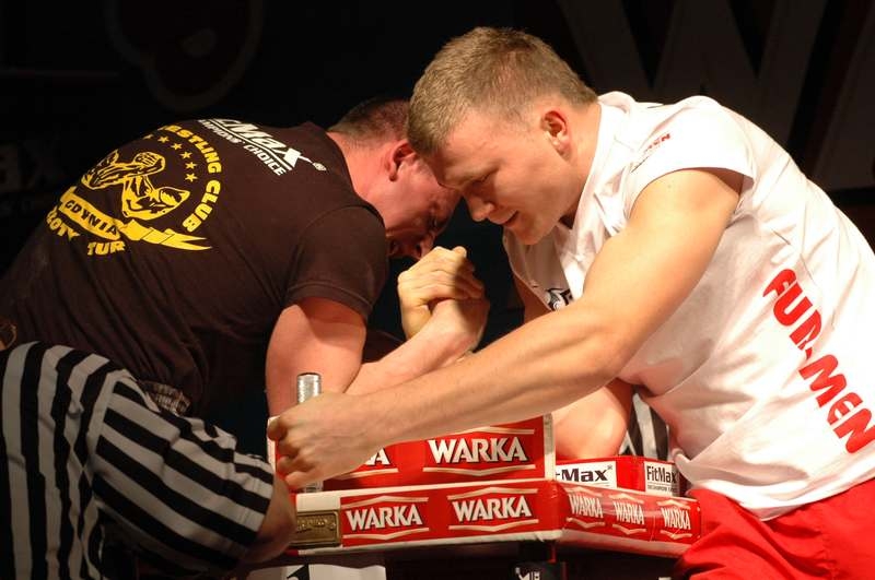 Mistrzostwa Polski 2008 - Prawa ręka # Armwrestling # Armpower.net