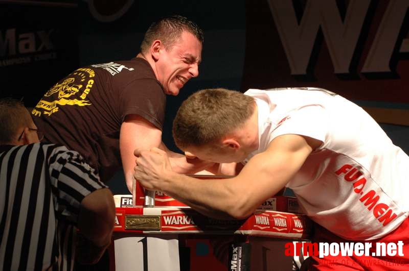 Mistrzostwa Polski 2008 - Prawa ręka # Armwrestling # Armpower.net