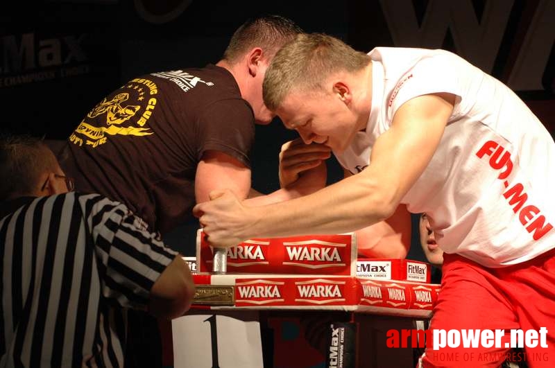 Mistrzostwa Polski 2008 - Prawa ręka # Siłowanie na ręce # Armwrestling # Armpower.net