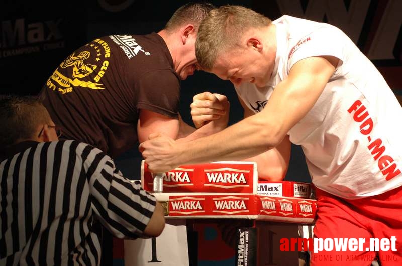 Mistrzostwa Polski 2008 - Prawa ręka # Armwrestling # Armpower.net