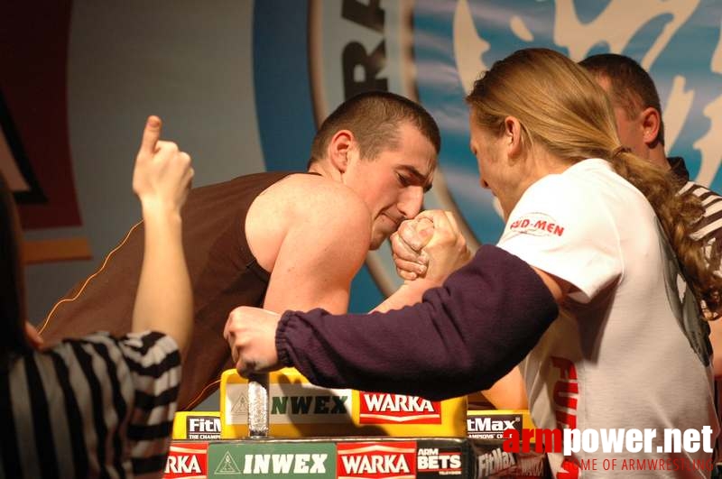 Mistrzostwa Polski 2008 - Prawa ręka # Armwrestling # Armpower.net