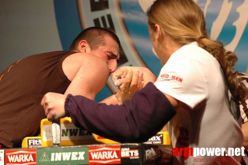 Mistrzostwa Polski 2008 - Prawa ręka # Armwrestling # Armpower.net