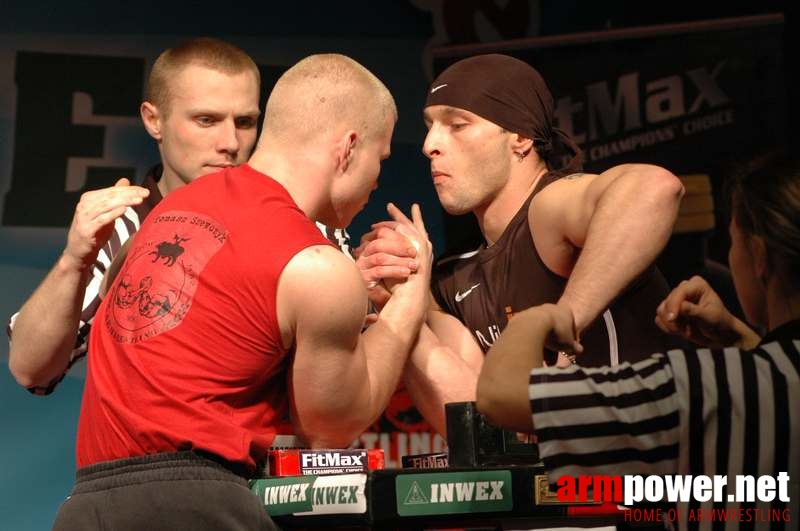 Mistrzostwa Polski 2008 - Prawa ręka # Siłowanie na ręce # Armwrestling # Armpower.net