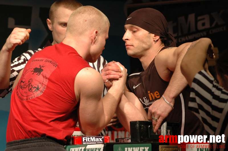 Mistrzostwa Polski 2008 - Prawa ręka # Siłowanie na ręce # Armwrestling # Armpower.net