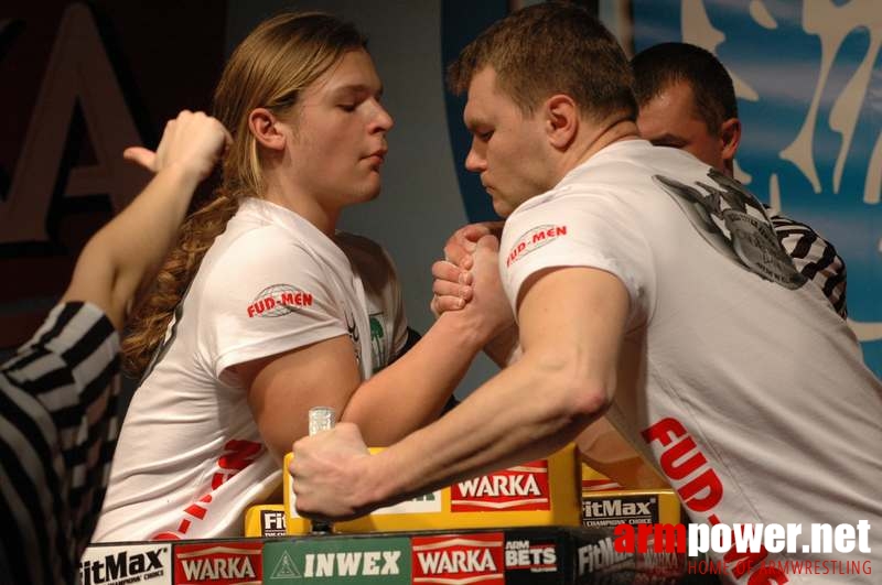 Mistrzostwa Polski 2008 - Prawa ręka # Armwrestling # Armpower.net