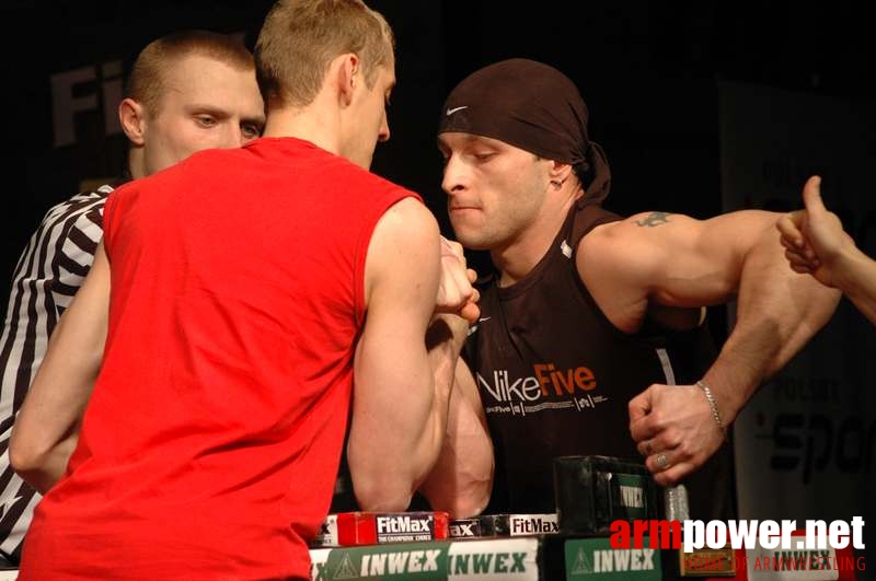 Mistrzostwa Polski 2008 - Prawa ręka # Armwrestling # Armpower.net