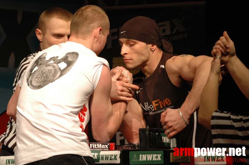 Mistrzostwa Polski 2008 - Prawa ręka # Siłowanie na ręce # Armwrestling # Armpower.net