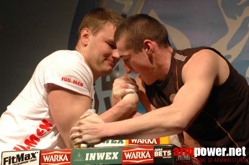 Mistrzostwa Polski 2008 - Prawa ręka # Siłowanie na ręce # Armwrestling # Armpower.net