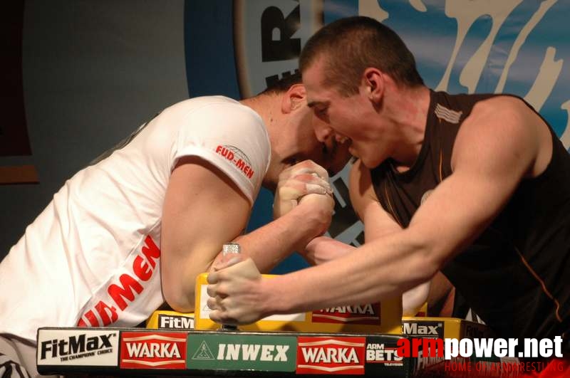 Mistrzostwa Polski 2008 - Prawa ręka # Siłowanie na ręce # Armwrestling # Armpower.net