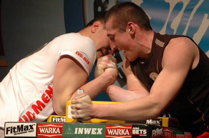 Mistrzostwa Polski 2008 - Prawa ręka # Siłowanie na ręce # Armwrestling # Armpower.net