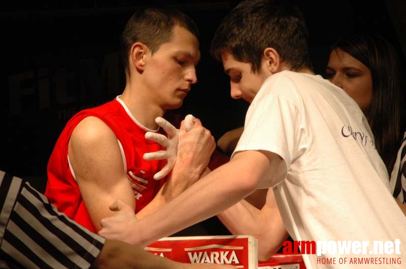 Mistrzostwa Polski 2008 - Prawa ręka # Armwrestling # Armpower.net