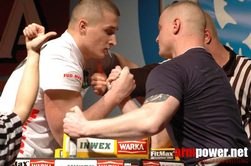 Mistrzostwa Polski 2008 - Prawa ręka # Siłowanie na ręce # Armwrestling # Armpower.net