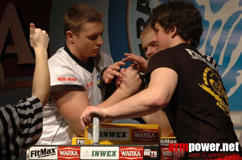 Mistrzostwa Polski 2008 - Prawa ręka # Armwrestling # Armpower.net