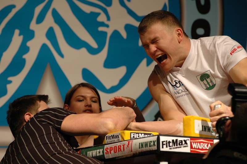 Mistrzostwa Polski 2008 - Prawa ręka # Siłowanie na ręce # Armwrestling # Armpower.net