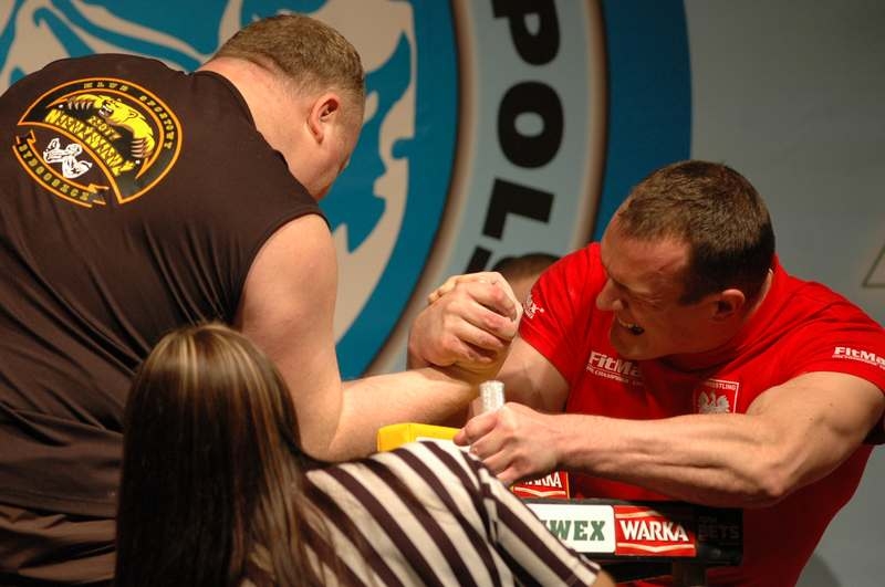 Mistrzostwa Polski 2008 - Prawa ręka # Siłowanie na ręce # Armwrestling # Armpower.net