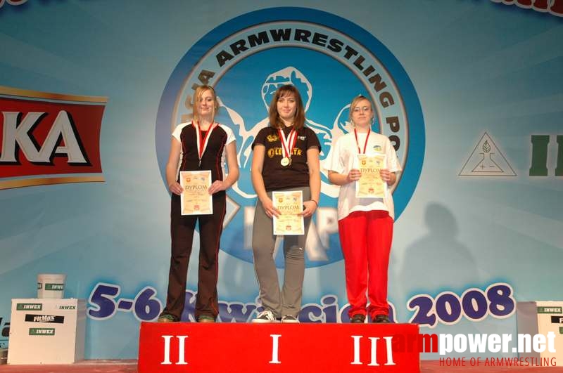 Mistrzostwa Polski 2008 - Prawa ręka # Siłowanie na ręce # Armwrestling # Armpower.net