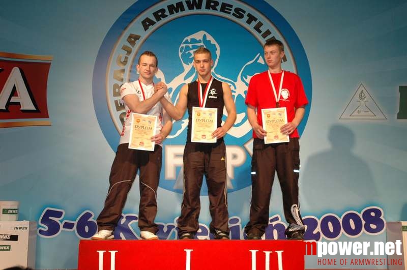 Mistrzostwa Polski 2008 - Prawa ręka # Aрмспорт # Armsport # Armpower.net