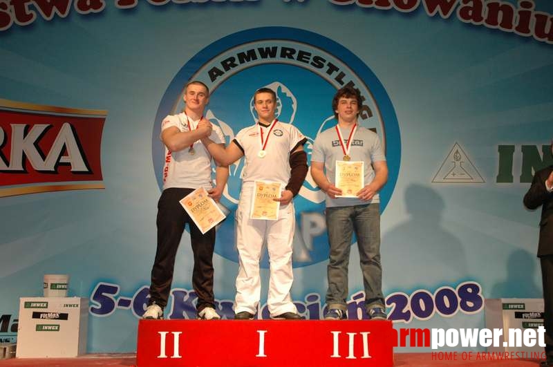 Mistrzostwa Polski 2008 - Prawa ręka # Aрмспорт # Armsport # Armpower.net