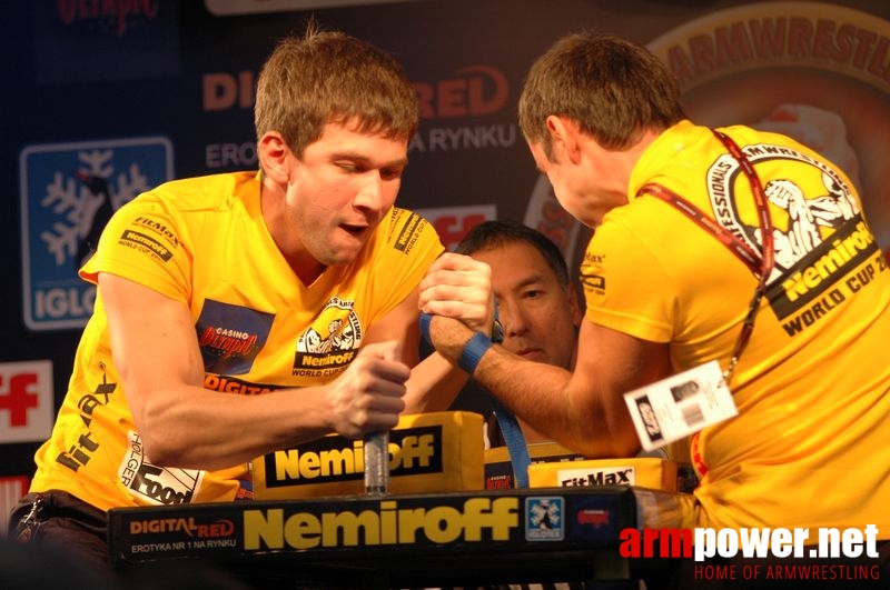 Nemiroff 2008 - Day 1 - Left hand # Armwrestling # Armpower.net