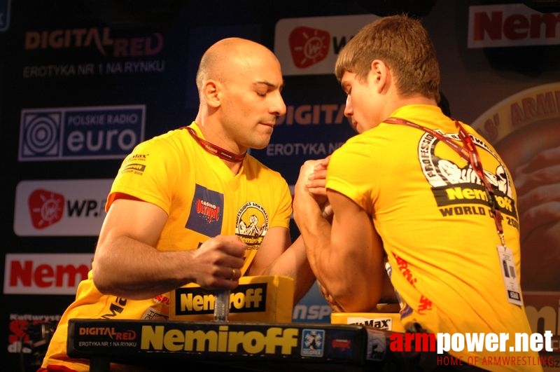 Nemiroff 2008 - Day 1 - Left hand # Armwrestling # Armpower.net