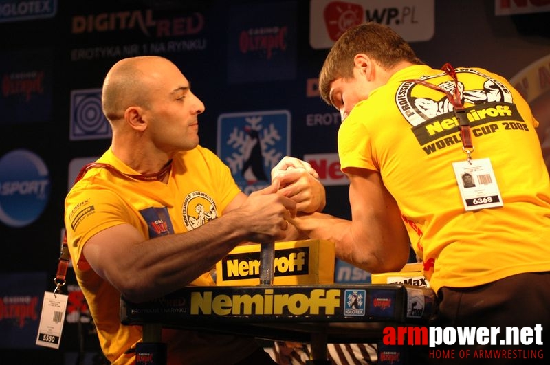 Nemiroff 2008 - Day 1 - Left hand # Armwrestling # Armpower.net