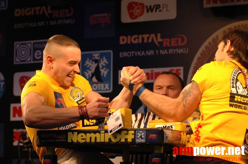 Nemiroff 2008 - Day 1 - Left hand # Siłowanie na ręce # Armwrestling # Armpower.net