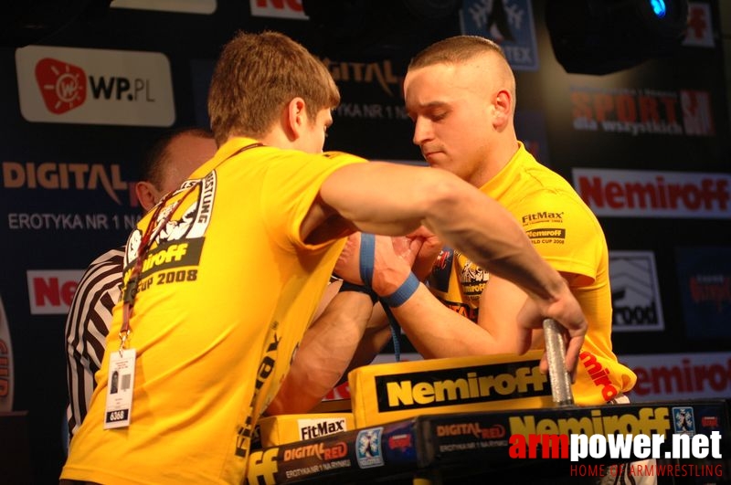 Nemiroff 2008 - Day 1 - Left hand # Armwrestling # Armpower.net