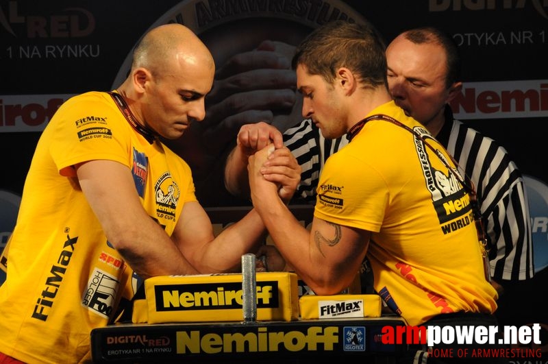 Nemiroff 2008 - Day 1 - Left hand # Armwrestling # Armpower.net