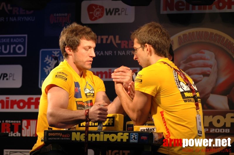 Nemiroff 2008 - Day 1 - Left hand # Armwrestling # Armpower.net