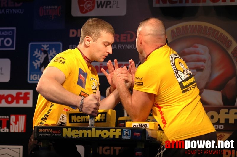 Nemiroff 2008 - Day 1 - Left hand # Armwrestling # Armpower.net