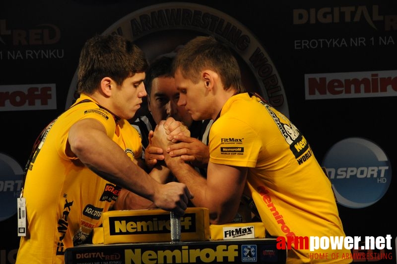 Nemiroff 2008 - Day 1 - Left hand # Siłowanie na ręce # Armwrestling # Armpower.net