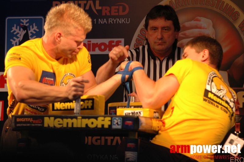 Nemiroff 2008 - Day 1 - Left hand # Siłowanie na ręce # Armwrestling # Armpower.net