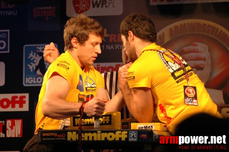 Nemiroff 2008 - Day 1 - Left hand # Siłowanie na ręce # Armwrestling # Armpower.net