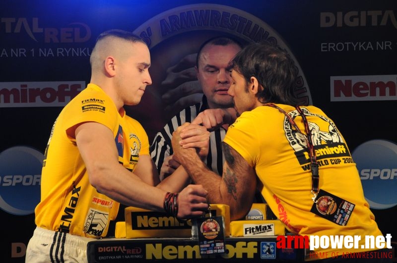 Nemiroff 2008 - Day 1 - Left hand # Siłowanie na ręce # Armwrestling # Armpower.net