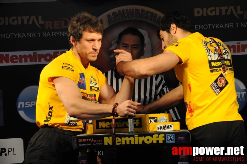 Nemiroff 2008 - Day 1 - Left hand # Siłowanie na ręce # Armwrestling # Armpower.net