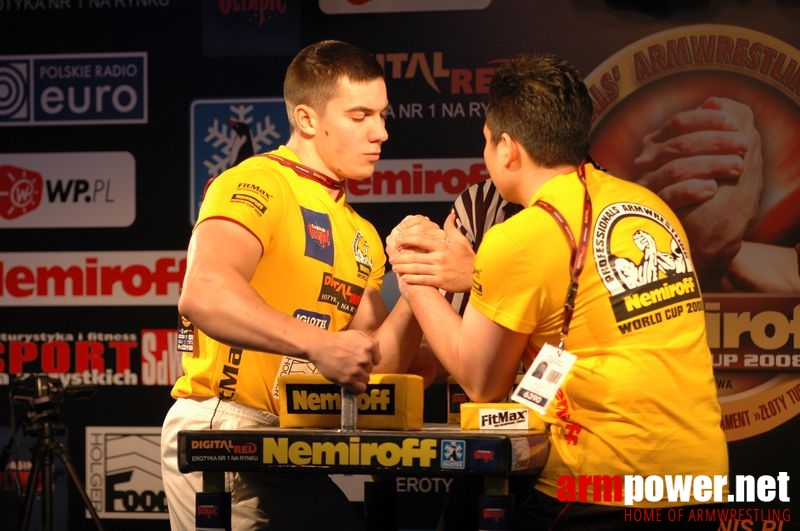 Nemiroff 2008 - Day 1 - Left hand # Armwrestling # Armpower.net