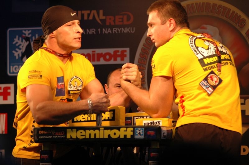 Nemiroff 2008 - Day 1 - Left hand # Armwrestling # Armpower.net