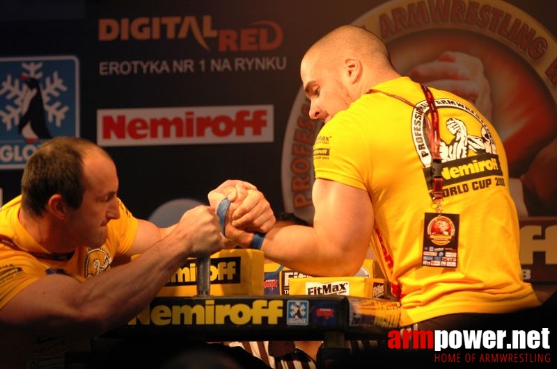 Nemiroff 2008 - Day 1 - Left hand # Siłowanie na ręce # Armwrestling # Armpower.net