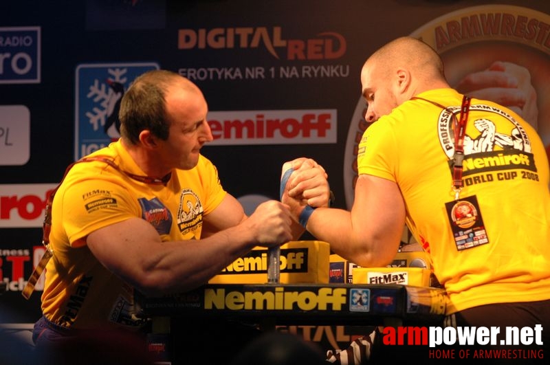 Nemiroff 2008 - Day 1 - Left hand # Armwrestling # Armpower.net